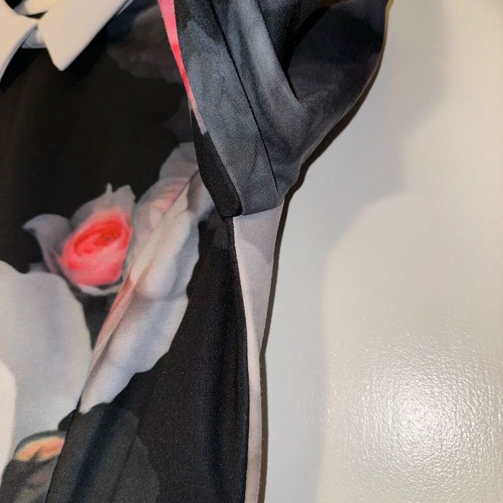 Ted Baker Kaleesa Chelsea Collared Flower Dress Size 1 (XS) EUC - Picture 5 of 16